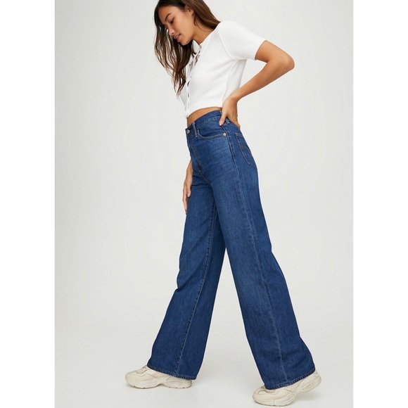 Levi's Ribcage Wide Leg Jean in High Times - Picture 10 of 10